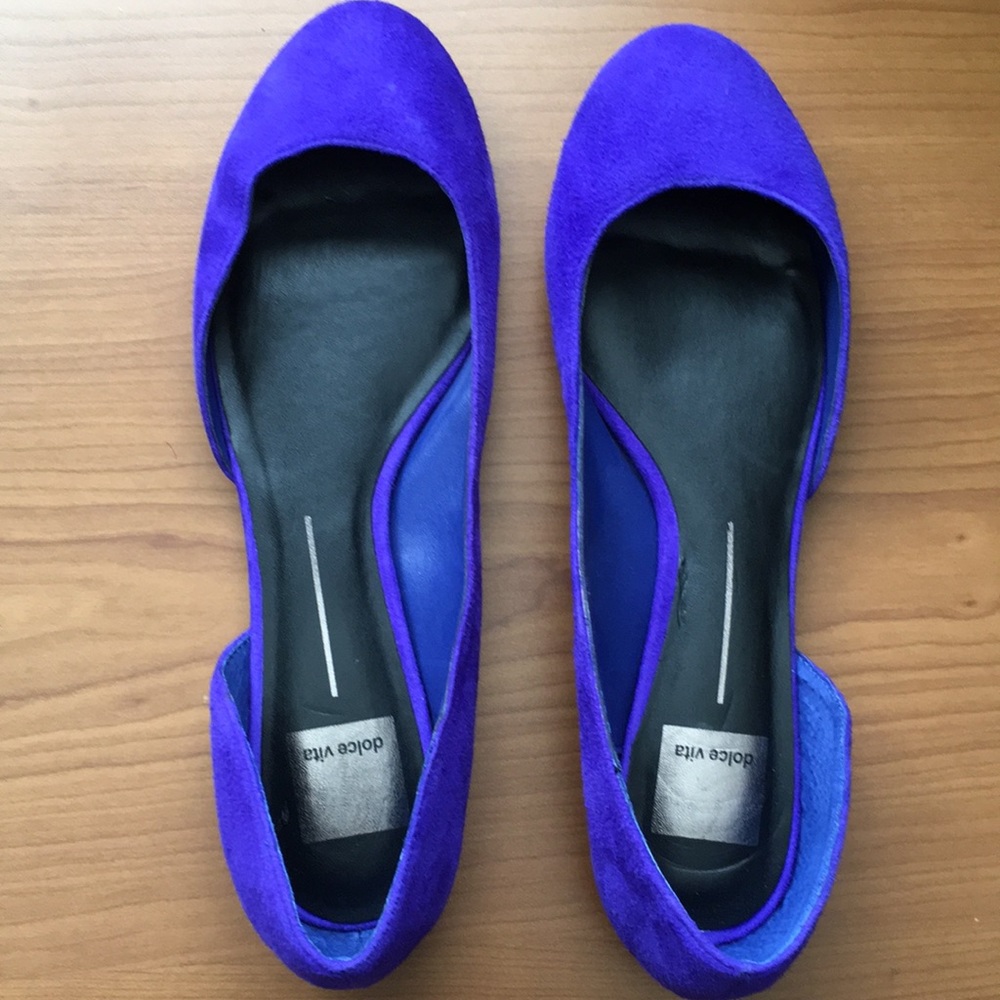 NWOT genuine leather ballet flats
